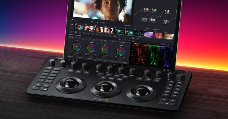 Blackmagic Design releases a DaVinci Resolve editing panel for iPads