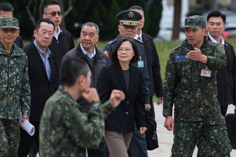 Chinese state media stoked allegation Taiwan’s president would flee war