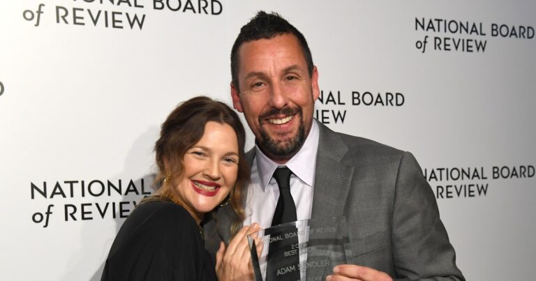 Drew Barrymore Asked Adam Sandler For A ‘Happy Gilmore 2’ Update