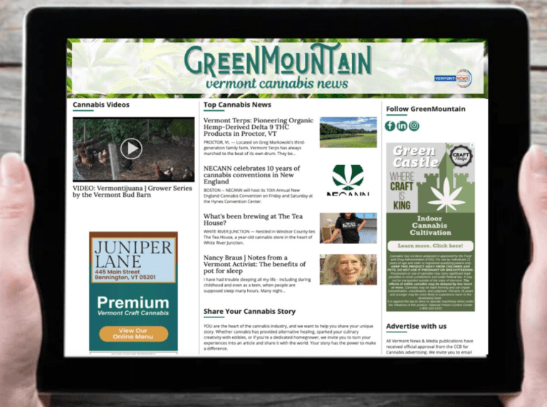 How a cannabis industry news site thrives in Vermont