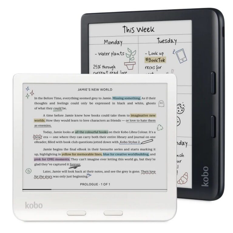 Kobo brings its first color devices to the e-reader market