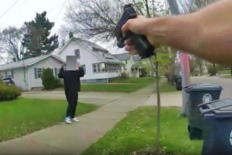 Ohio police release body camera video of officer shooting 15-year-old boy who had toy gun