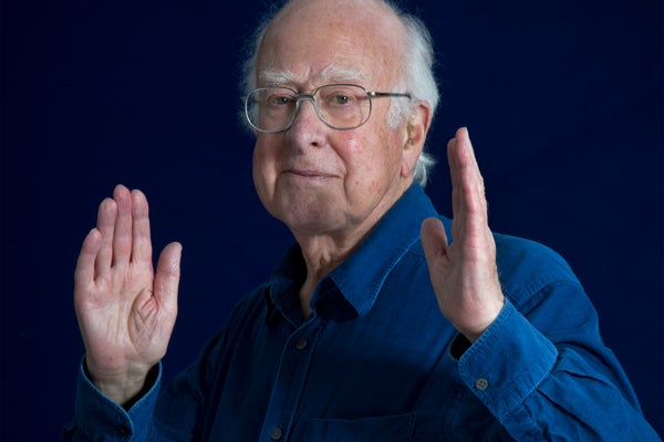 Peter Higgs, a Giant of Particle Physics, Dies at 94