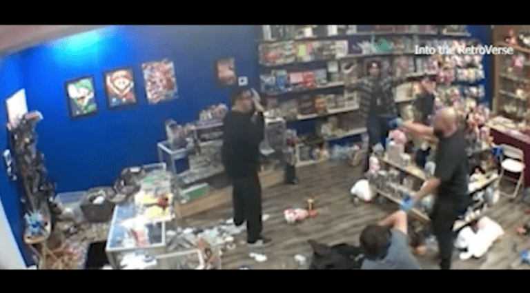 Violence erupts as novelty shop in Southern California robbed at gunpoint