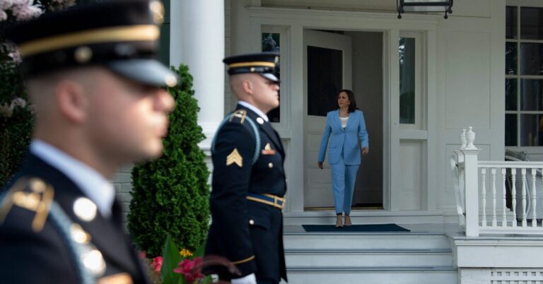 Where Kamala Harris Lives, a Little Known History of Enslavement