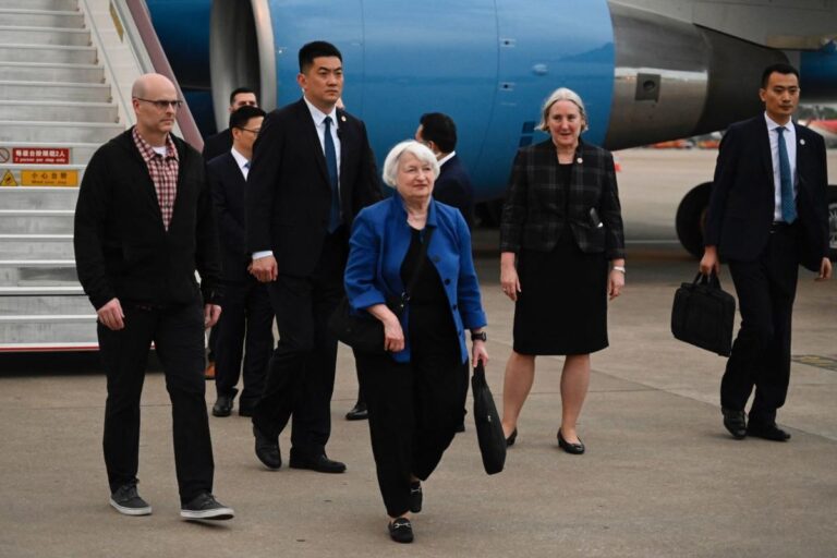 Yellen Blasts ‘Coercive’ China Moves on US Firms, Urges Reforms