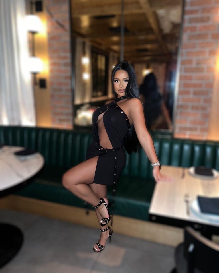You Ask, We Answer! Taina Williams Celebrated Her Birthday in a Black $1,273 The Attico Dress with $1,101 Sandals